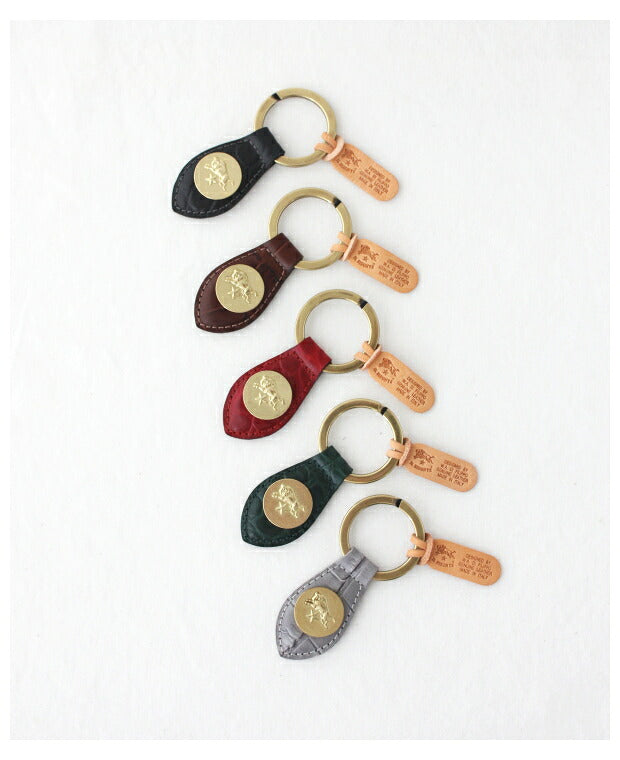 イルビゾンテ レザー キーホルダー (5432409250) Leather Key Holder IL BISONTE(小物)