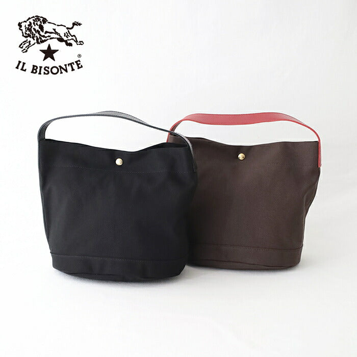 イルビゾンテ ハンドバッグ (54242309127) Leather Canvas Tote Bag IL BISONTE(バッグ)