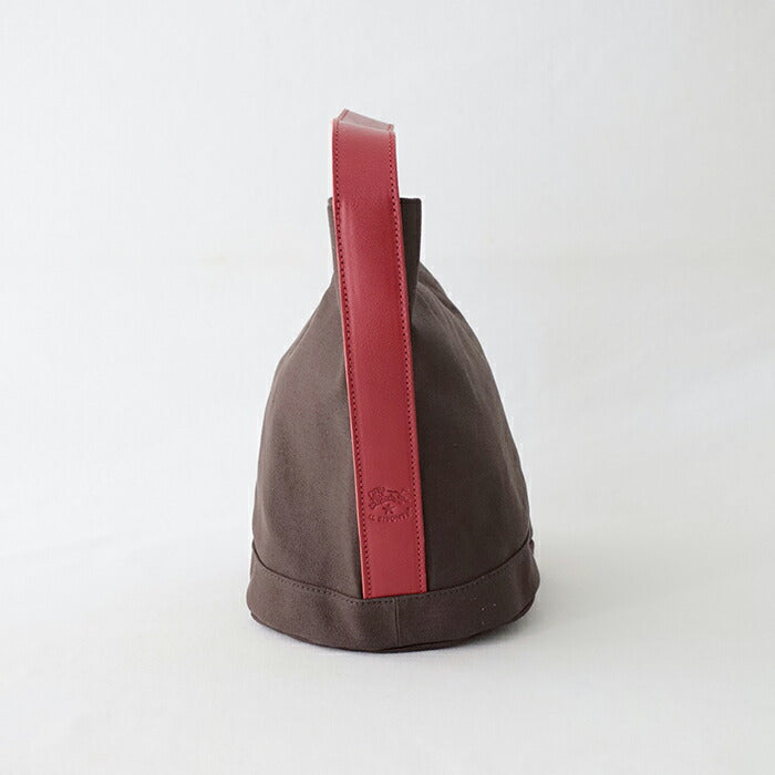 イルビゾンテ ハンドバッグ (54242309127) Leather Canvas Tote Bag IL BISONTE(バッグ)
