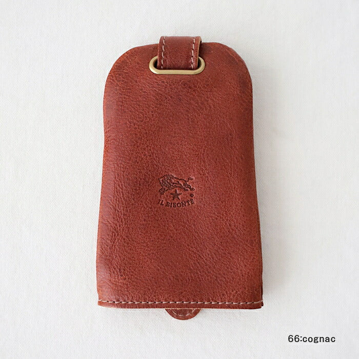 イルビゾンテ キーケース (5412307250) Leather Key Case IL BISONTE(小物)