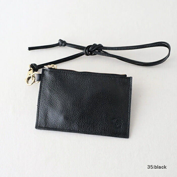 イルビゾンテ ネックフラグメントケース (54242309441) Leather Pouch IL BISONTE(小物)
