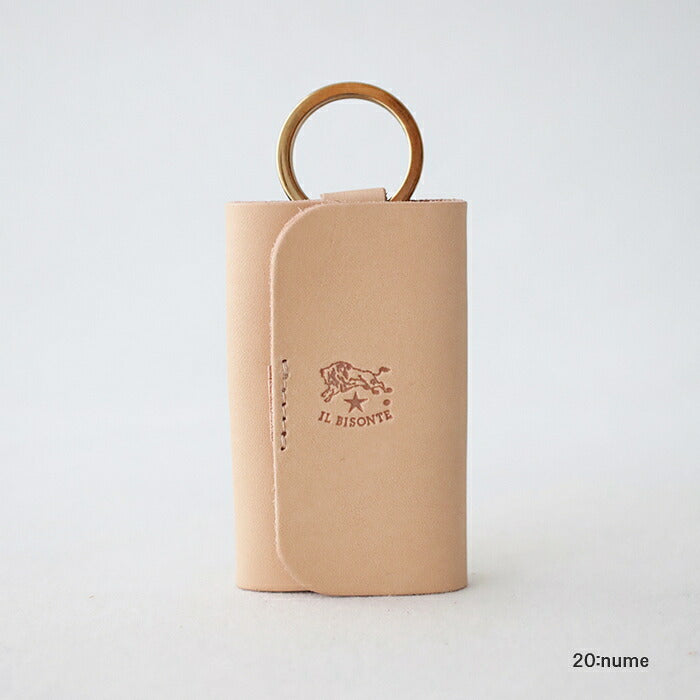 イルビゾンテ キーケース (54192309490) Leather Key Case IL BISONTE(小物)