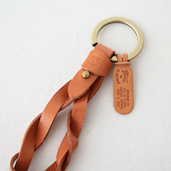 イルビゾンテ キーリング (54242309150) Leather Key Holder IL BISONTE(小物)