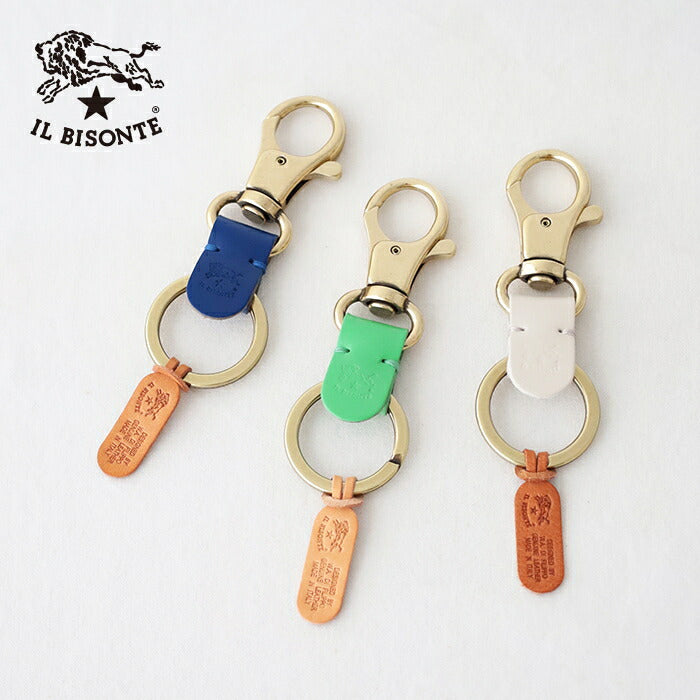 イルビゾンテ キーリング (54242309450) Leather Key Holder IL BISONTE(小物)