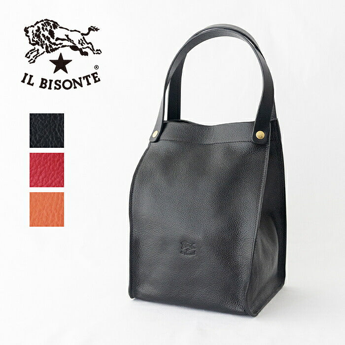 イルビゾンテ レザーハンドバッグ (54192305314) Leather Tote Bag IL BISONTE(バッグ)