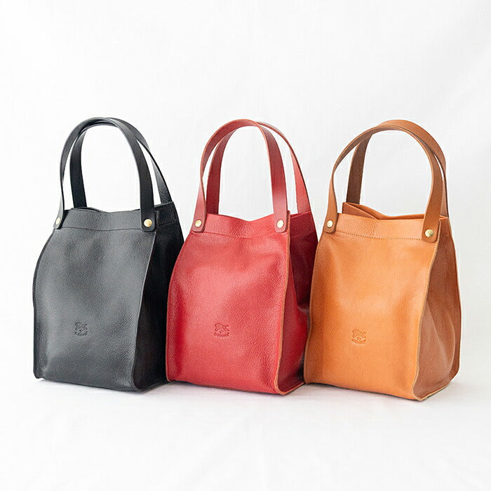 イルビゾンテ レザーハンドバッグ (54192305314) Leather Tote Bag IL BISONTE(バッグ)