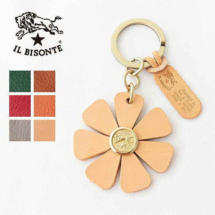 イルビゾンテ キーリング (54252305250) Leather Key Holder IL BISONTE(小物)