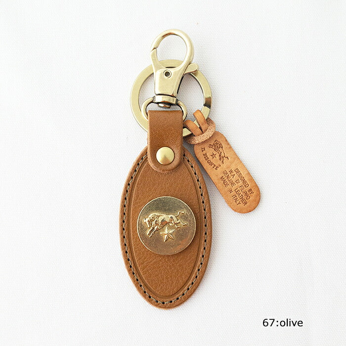 イルビゾンテ キーリング (54252309250) Leather Key Holder IL BISONTE(小物)
