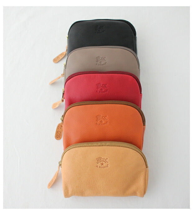 イルビゾンテ レザー ポーチ (54182304195) Leather Pouch IL BISONTE(小物)