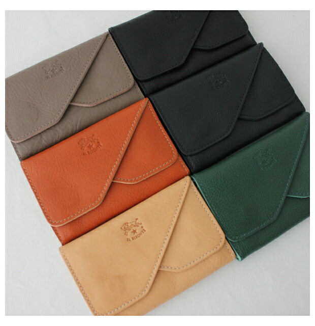 イルビゾンテ レザー カードケース (412227) Leather Card Case IL BISONTE(小物)