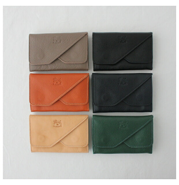 イルビゾンテ レザー カードケース (412227) Leather Card Case IL BISONTE(小物)