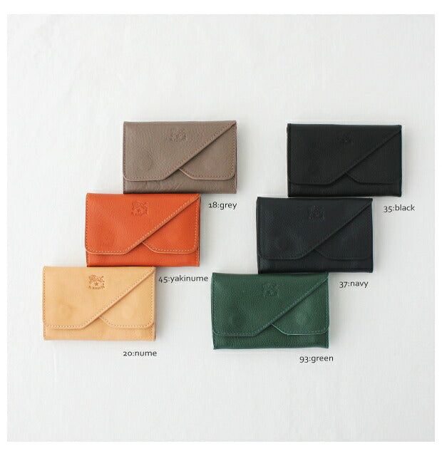 イルビゾンテ レザー カードケース (412227) Leather Card Case IL BISONTE(小物)