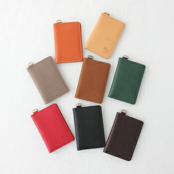 イルビゾンテ レザー カードケース (54192309890) Leather Card Case IL BISONTE(小物)