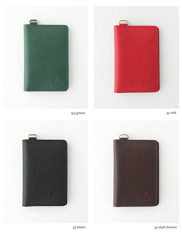 イルビゾンテ レザー カードケース (54192309890) Leather Card Case IL BISONTE(小物)