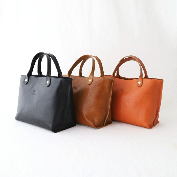 イルビゾンテ レザートートバッグ (5432400114) Leather Tote Bag IL BISONTE(バッグ)