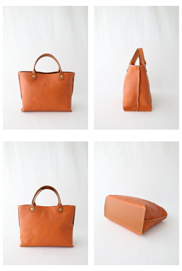 イルビゾンテ レザートートバッグ (5432400114) Leather Tote Bag IL BISONTE(バッグ)