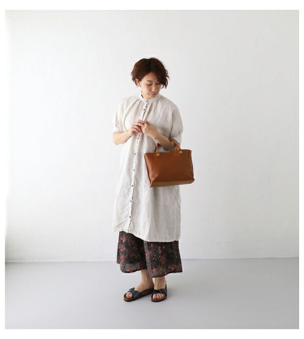 イルビゾンテ レザートートバッグ (5432400114) Leather Tote Bag IL BISONTE(バッグ)