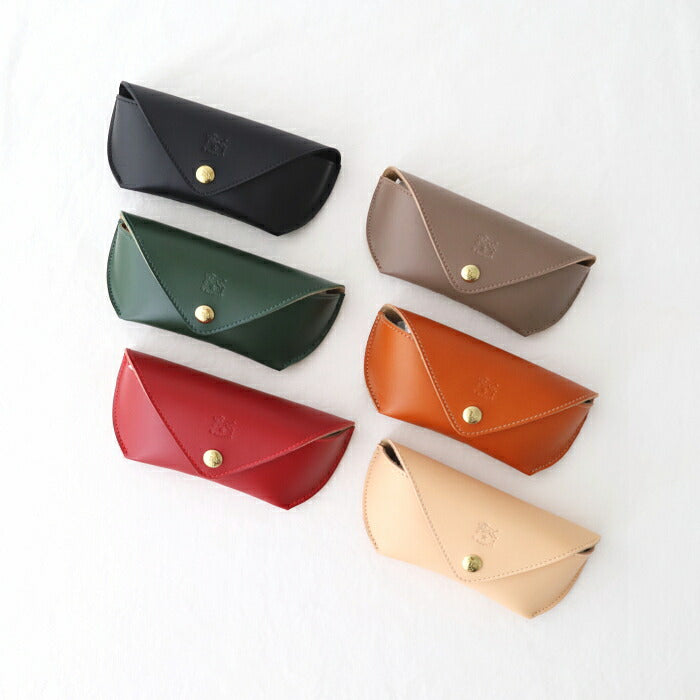 イルビゾンテ レザーグラスケース (54222304390) Leather Grasses Case IL BISONTE(小物)