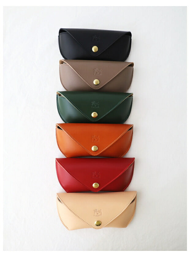 イルビゾンテ レザーグラスケース (54222304390) Leather Grasses Case IL BISONTE(小物)
