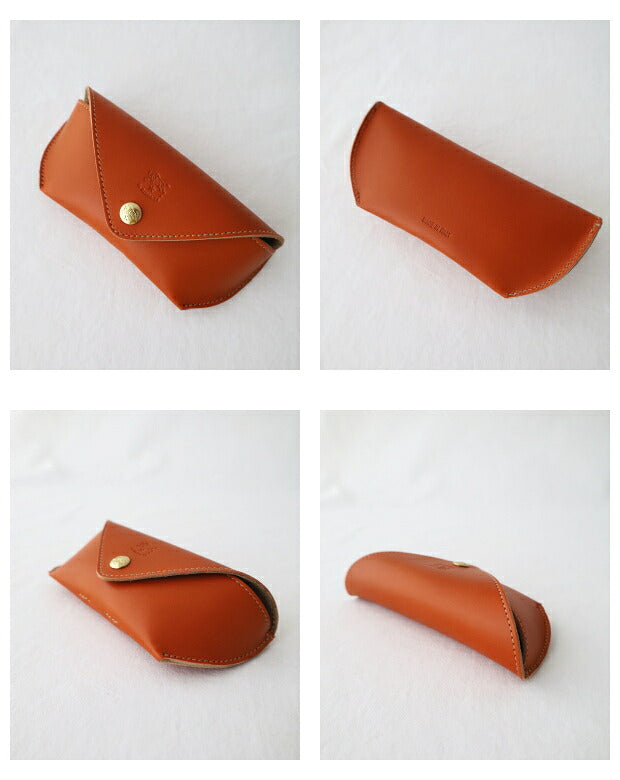 イルビゾンテ レザーグラスケース (54222304390) Leather Grasses Case IL BISONTE(小物)