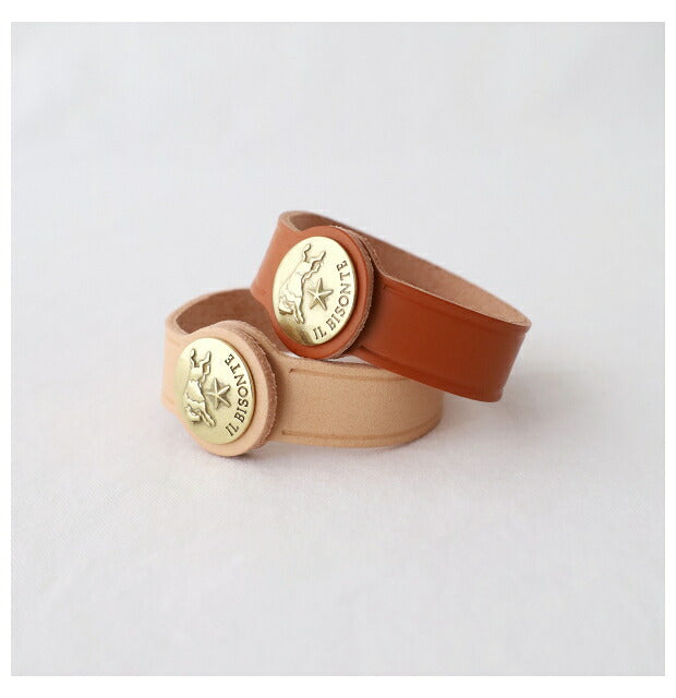 イルビゾンテ レザーブレスレット (54222304197) Leather Bracelet IL BISONTE(小物)