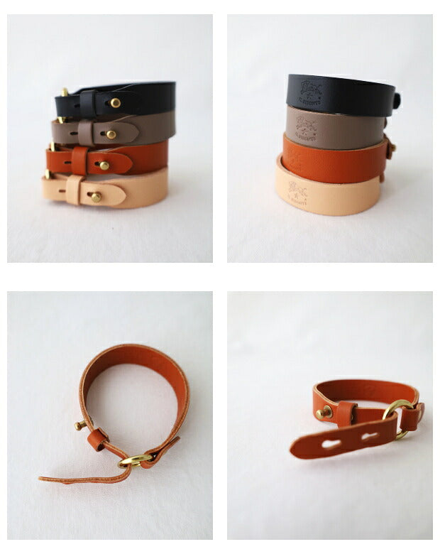 イルビゾンテ レザーブレスレット (5472305597) Leather Bracelet IL BISONTE(小物)