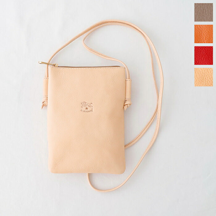 イルビゾンテ クロスボディバッグ (54192305210) Leather Shoulder Bag IL BISONTE(バッグ)