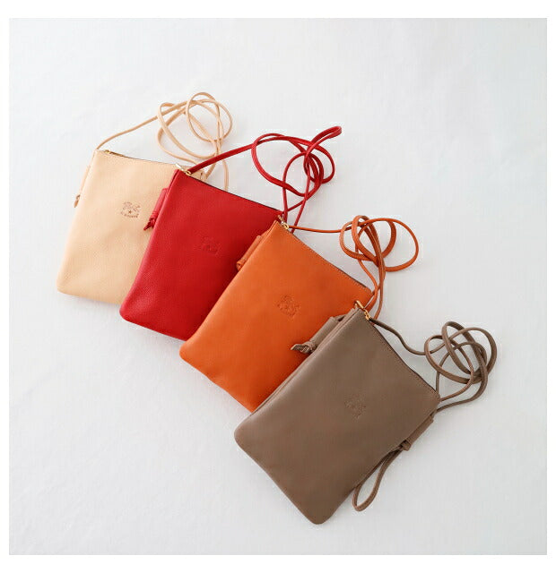 イルビゾンテ クロスボディバッグ (54192305210) Leather Shoulder Bag IL BISONTE(バッグ)