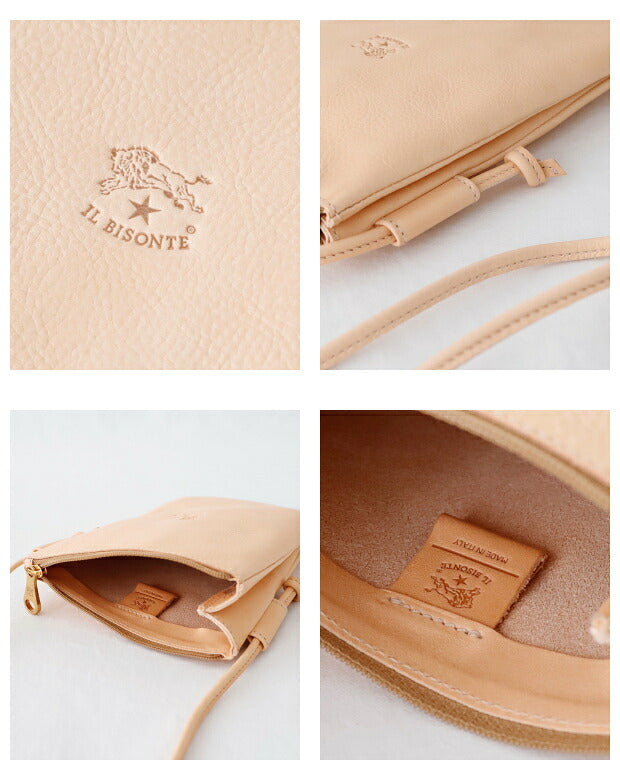 イルビゾンテ クロスボディバッグ (54192305210) Leather Shoulder Bag IL BISONTE(バッグ)