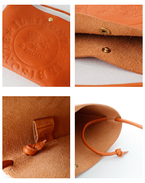 イルビゾンテ クロスボディバッグ (54232303211) Leather Shoulder Bag IL BISONTE(バッグ)