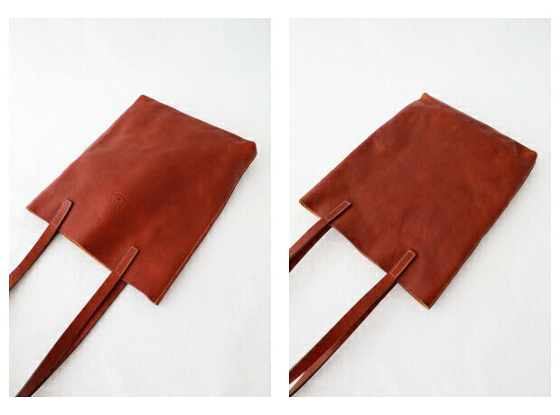 イルビゾンテ トートバッグ (54232303214) Leather Tote Bag IL BISONTE(バッグ)