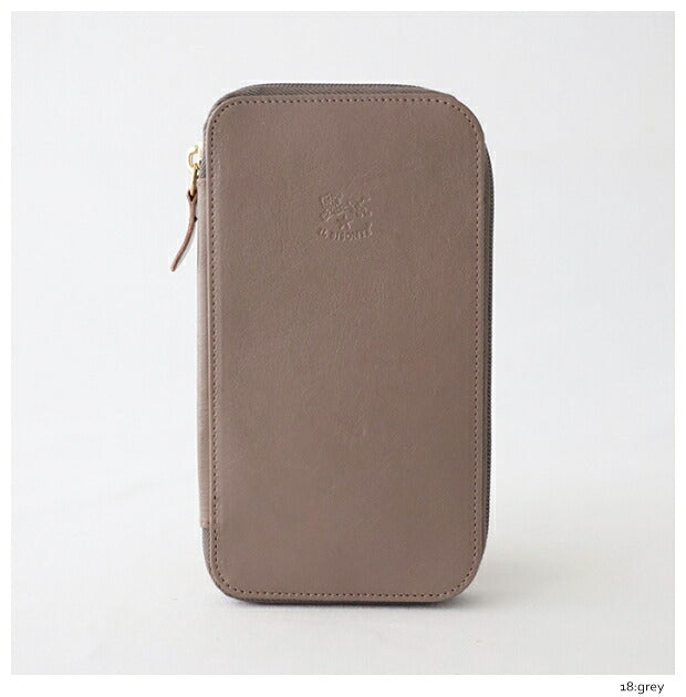 イルビゾンテ ジップアラウンド ロングウォレット (5452300640) Leather Long Wallet IL BISONTE(小物)