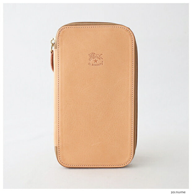 イルビゾンテ ジップアラウンド ロングウォレット (5452300640) Leather Long Wallet IL BISONTE(小物)