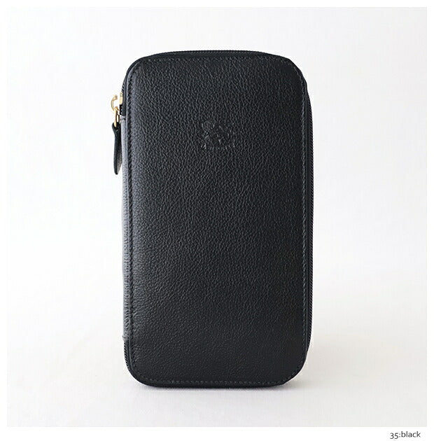 イルビゾンテ ジップアラウンド ロングウォレット (5452300640) Leather Long Wallet IL BISONTE(小物)