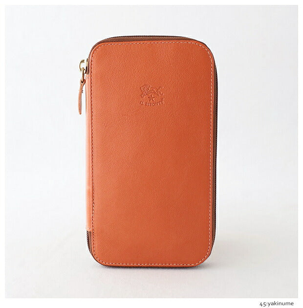 イルビゾンテ ジップアラウンド ロングウォレット (5452300640) Leather Long Wallet IL BISONTE(小物)