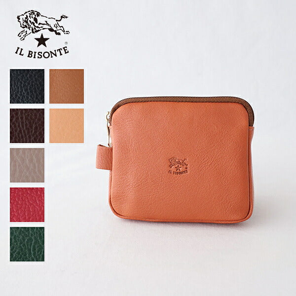 イルビゾンテ レザー ポーチ (54242305261) Leather Coin Case IL BISONTE(小物)