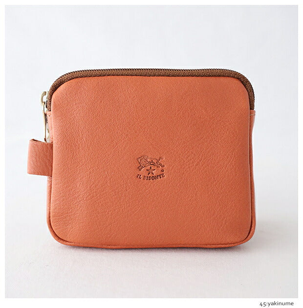 イルビゾンテ レザー ポーチ (54242305261) Leather Coin Case IL BISONTE(小物)