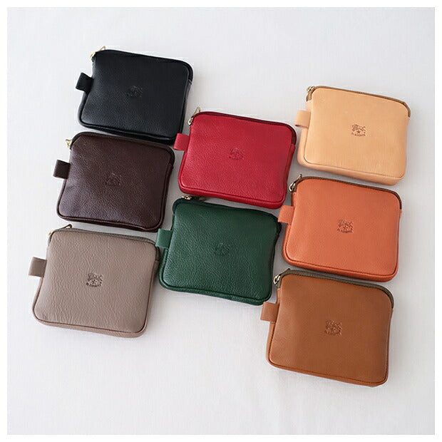 イルビゾンテ レザー ポーチ (54242305261) Leather Coin Case IL BISONTE(小物)
