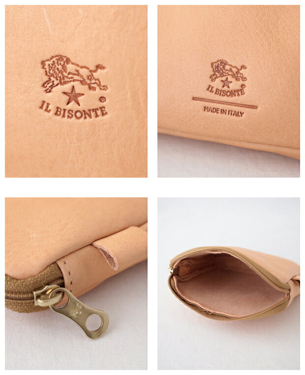 イルビゾンテ レザー ポーチ (54242305261) Leather Coin Case IL BISONTE(小物)