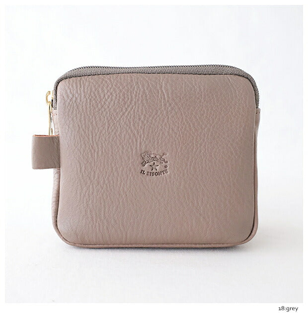 イルビゾンテ レザー ポーチ (54242305261) Leather Coin Case IL BISONTE(小物)