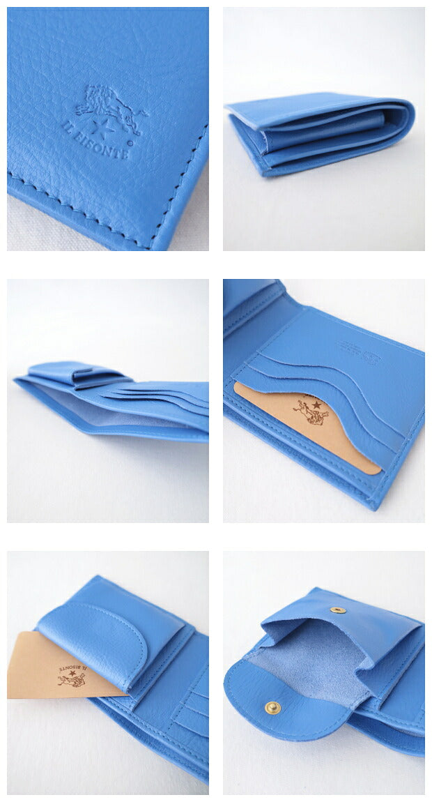 イルビゾンテ 2つ折りウォレット (54242306041) Leather Wallet IL BISONTE(財布)