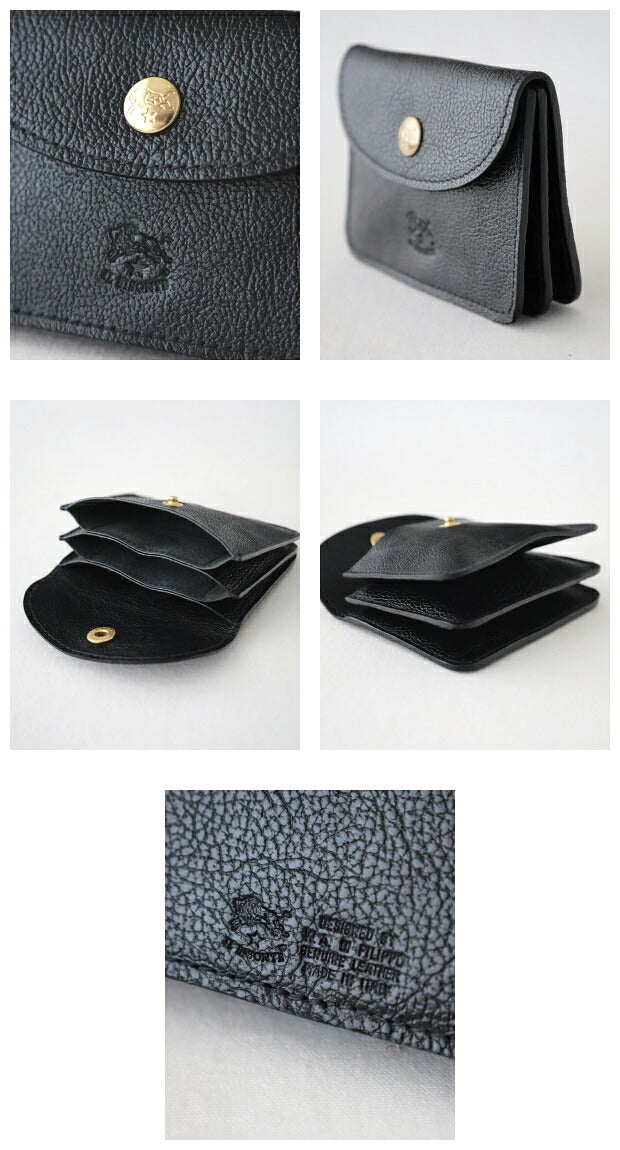 イル ビゾンテ カードケース (54212309193) Leather Card Case IL BISONTE(小物)