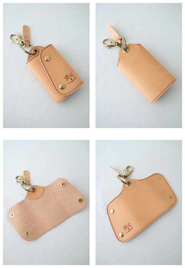 イルビゾンテ キーケース (5432404150) Leather Key Case IL BISONTE(小物)