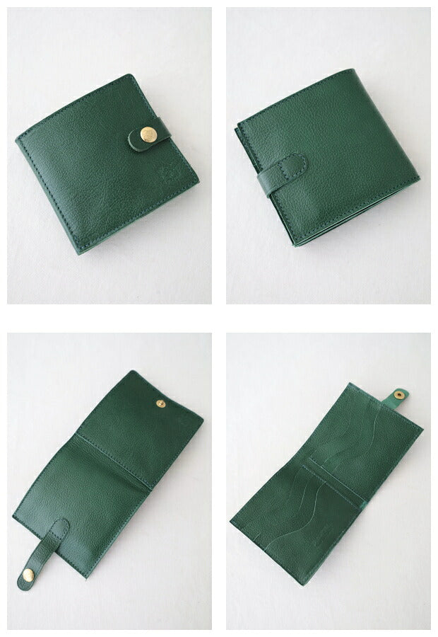 イルビゾンテ 二つ折りウォレット (412228) Leather Wallet IL BISONTE(小物)