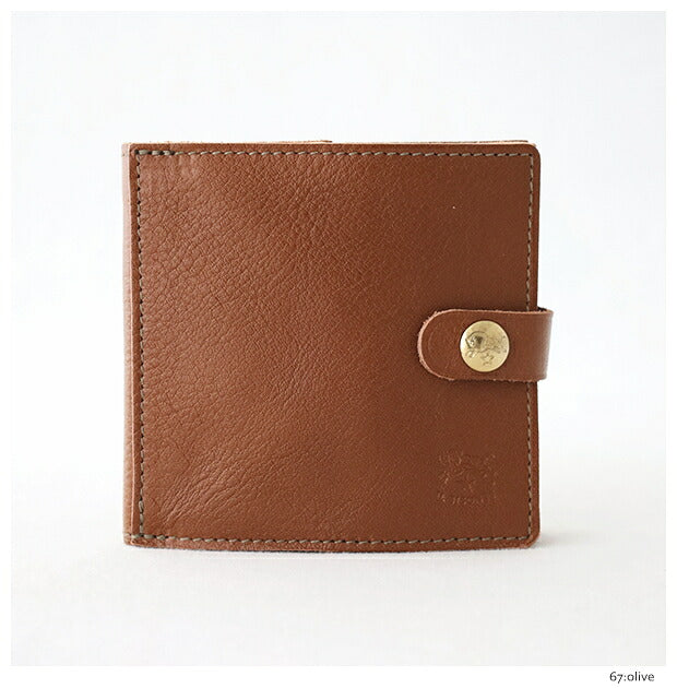 イルビゾンテ 二つ折りウォレット (412228) Leather Wallet IL BISONTE(小物)