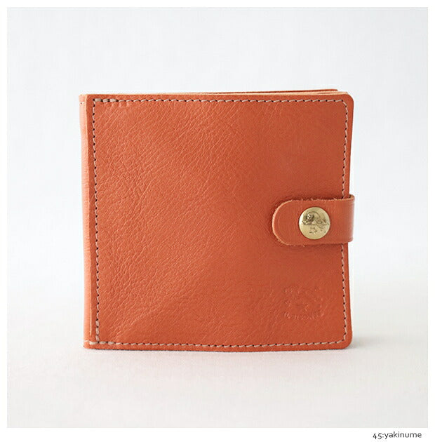 イルビゾンテ 二つ折りウォレット (412228) Leather Wallet IL BISONTE(小物)