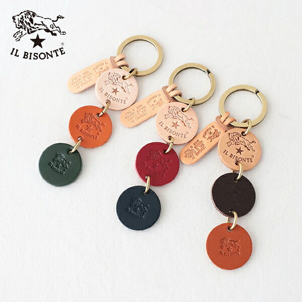 イルビゾンテ キーホルダー (5402300390) Leather Key Holder IL BISONTE(小物)