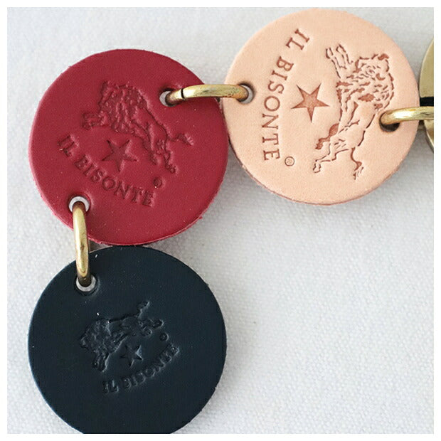 イルビゾンテ キーホルダー (5402300390) Leather Key Holder IL BISONTE(小物)