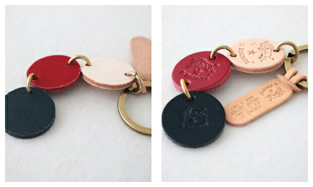 イルビゾンテ キーホルダー (5402300390) Leather Key Holder IL BISONTE(小物)