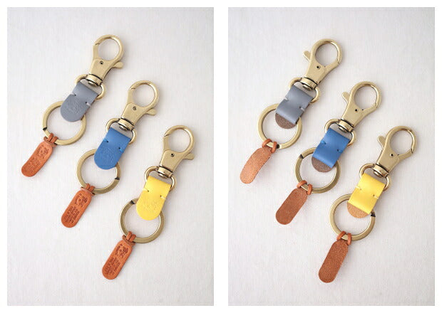 イルビゾンテ キーリング (54242305550) Leather Key Holder IL BISONTE(小物)